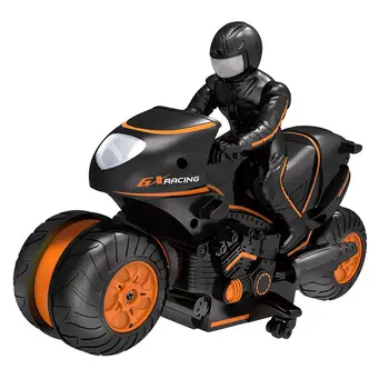 

Remote Control Motorcycle Rechargeable 2.4G Stunt Motorcycle 360 degree Rotating Drift High Speed Climbing Motor Toy