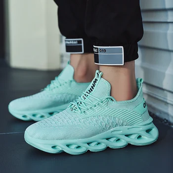 

Knitted Personality Fashion Casual Shoes Breathable Men's Shoes Sports Shoes