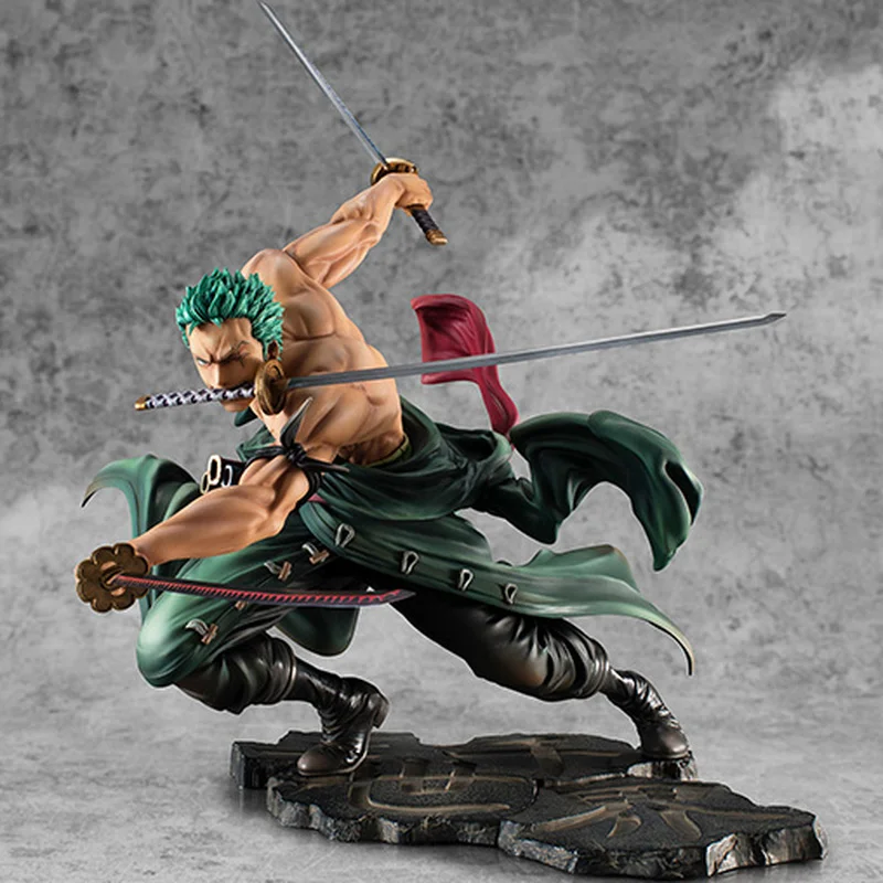 One Piece Luffy Anime Figure Roronoa Zoro Three-Blade Sa-Maximum Manga Anime Statue PVC Action Figure Collection Model Toys