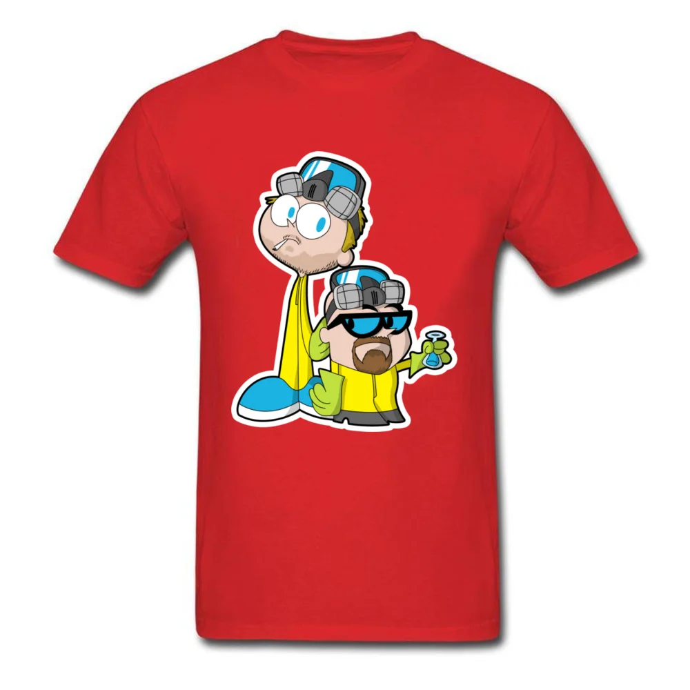 Breaking_Dexter_5066 Fall 100% Cotton Round Neck Tees Short Sleeve Casual T-shirts Dominant Casual T Shirt Top Quality Breaking_Dexter_5066 red