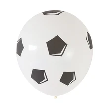 20 штук 12 дюймов утолщаются футбольные мячи Футбол воздушных шаров из латекса, День рождения украшения Детские игрушки футбольная тематическая вечеринка