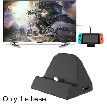 

Portable HDMI Charging Dock Station Adjustable Bracket HDMI Video Conversion Charging Charger Base for Nintend Switch Host
