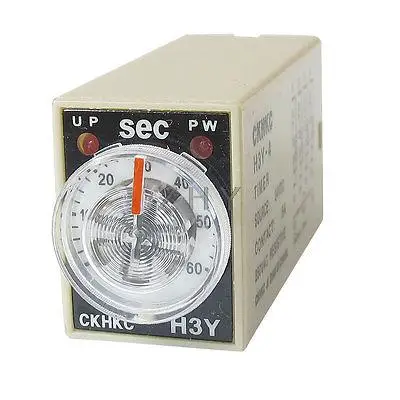 

H3Y-4 DC 24V 4PDT 0-60 Seconds 60S 14 Pins Power on Time Delay Relay
