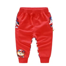 Хлопковые спортивные штаны для мальчиков вязаные штаны осенняя одежда года новые стильные штаны для мальчиков детские штаны в Корейском стиле