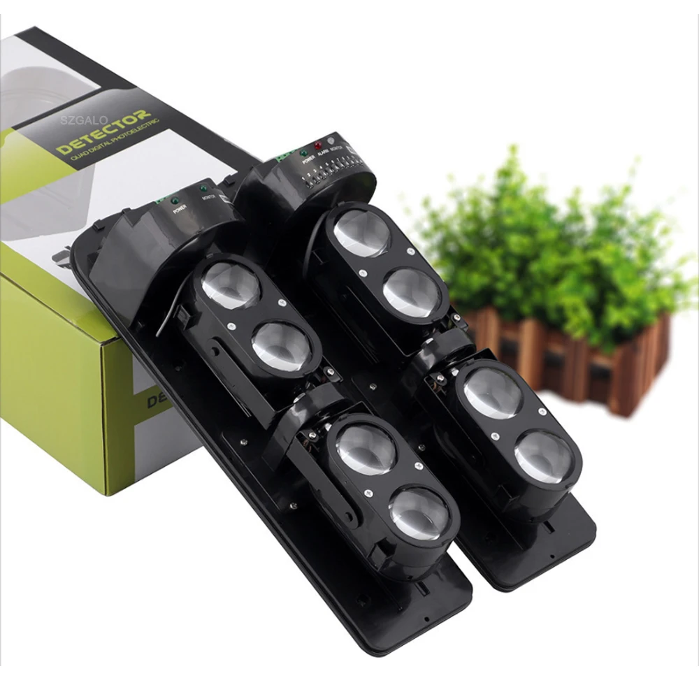 OutdoorWaterproof4beamFenceInfraredLaserLineofsightDetectorPerimeterProtectionof