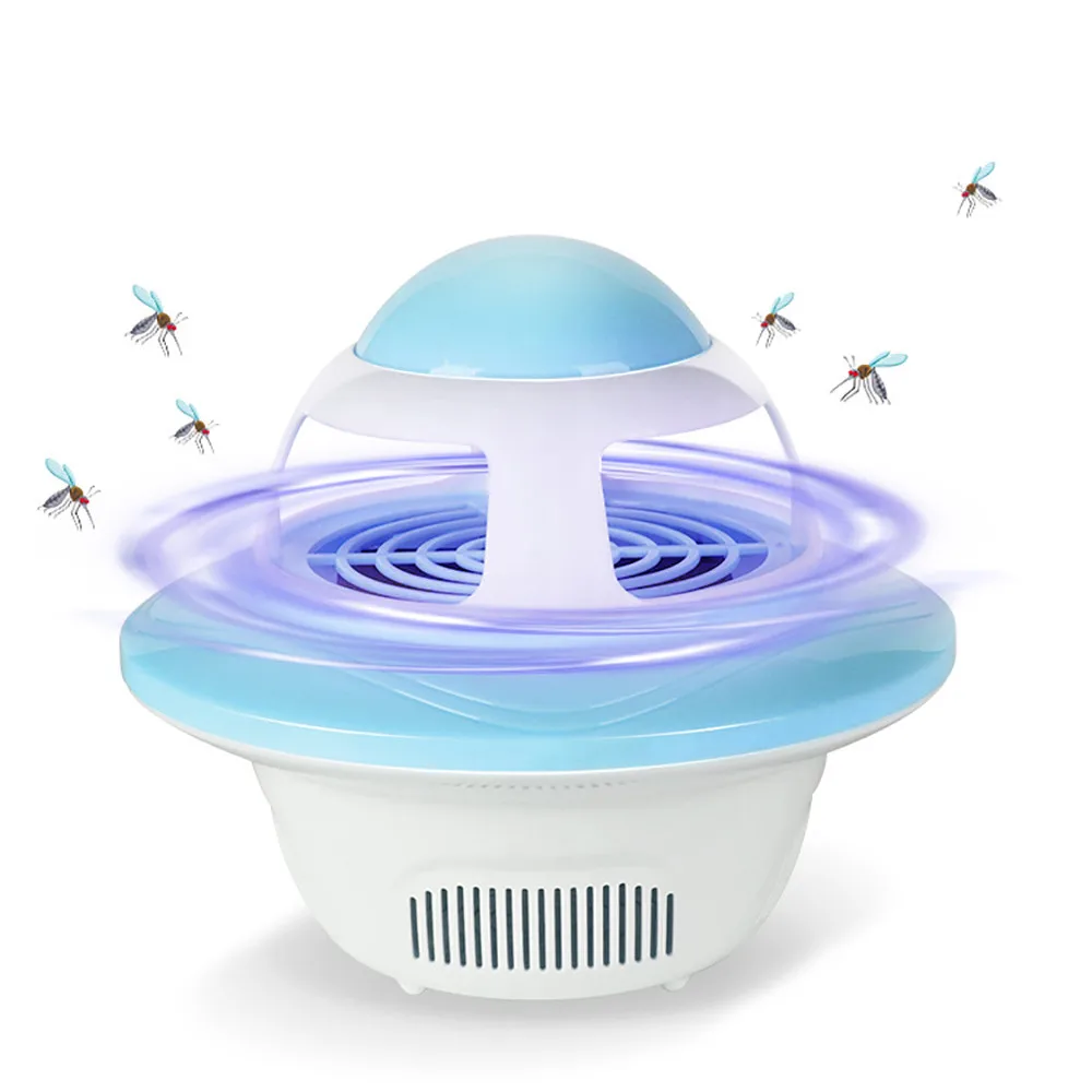 

1Pcs Electric Fly Bug Mosquito Insect Killer LED Light Trap Lamp Pest Control Fly Catch Trap Repeller Tool 2.21