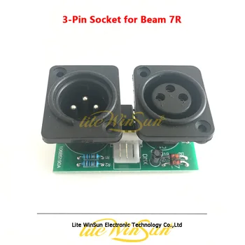 

3-Pin DMX Signal Socket Input Output Board for Beam 5R 7R Beam Moving Head Stage Light Parts