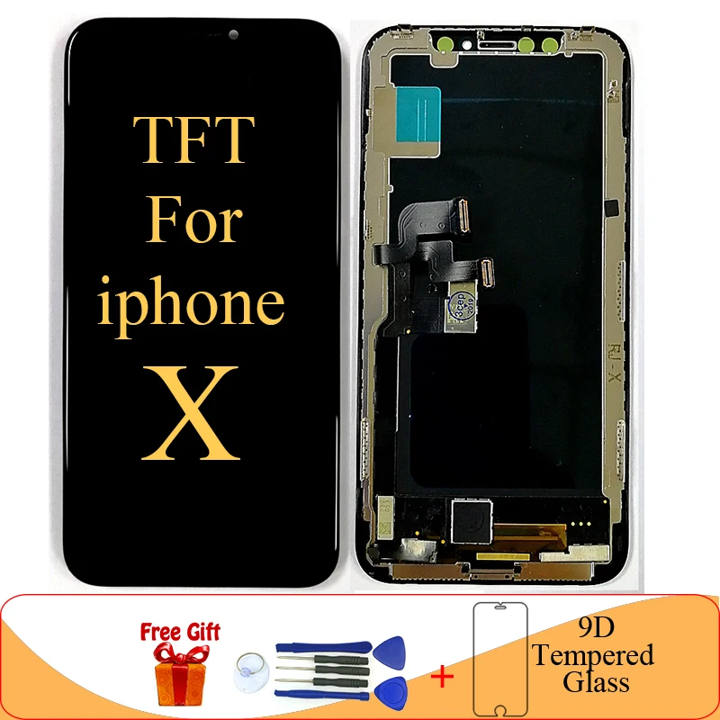 TFT-дисплей для iphone X сменный ЖК-экран TFT x модуль ЖК-дисплея | Мобильные телефоны и