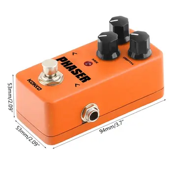 

Effect Pedal Mini Effect Processor Fully Analog Circuit for Guitar