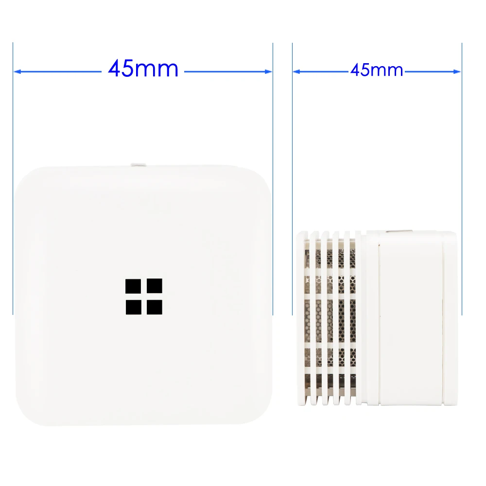 CPVan 5pcs/Lot mini Fire detector wireless smoke detector EN14604 CE certified 85dB loud alarm smoke sensor photoelectric sensor