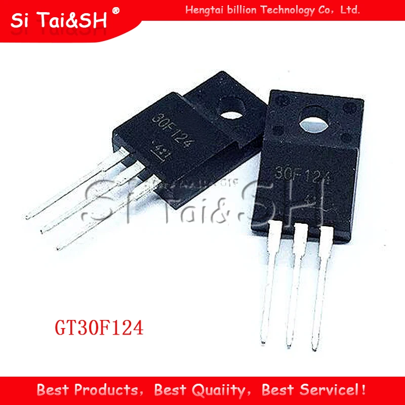 10PCS GT30F124 TO-220F TO220 30F124 TO-220 | Электронные компоненты и принадлежности