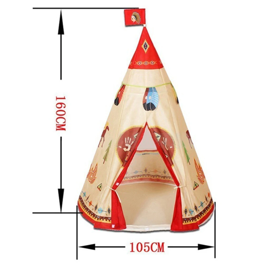 Натуральная Детская игрушка teepee безопасный портативный игровой домик детская игра в помещении комната для отдыха на природе игровые ручки палатка