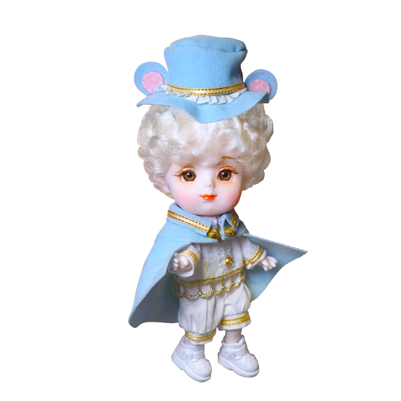1/12 BJD кукла 26 шарнирное тело 14 см мини кукла DODO ob11 Серия животных с экипировкой куклы с макияжем и коробкой Набор подарочных игрушек