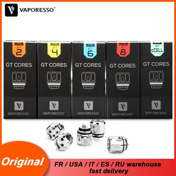 

3pcs/lot Original Vaporesso Atomizer core Coil GT2 GT4 GT6 GT82 GT Meshed for SKRR NRG Tank Gen Polar Swag LUXE Revenger Kit