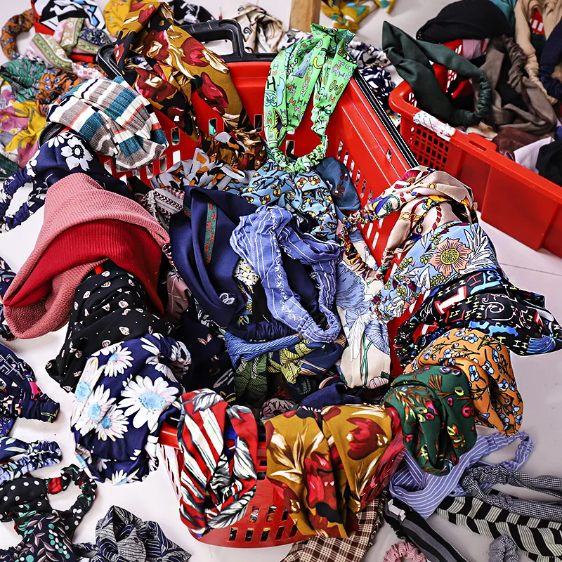 

Quarter Cross Hair Band Do Not Pick the Color Special Offer Fresh And Sweet Bow Printed Headband Wechat Business Stock