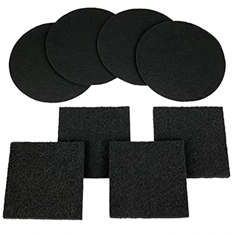 8 Pack Charcoal Filters for Kitchen Compost Bin Pail Replacement Filter