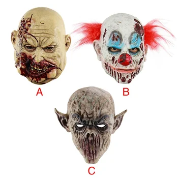 

Halloween Masks Ghost Rotten Face Clown Mask Exotic Beast Hood Evil Butcher Mask Masquerade Cool Cosplay Costume