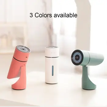 

Humidifier Mini Cool Mist Humidifier Air Purifier 2 in 1 Portable Quiet 7 Colors LED Night Light for Home Car Office Travel Baby