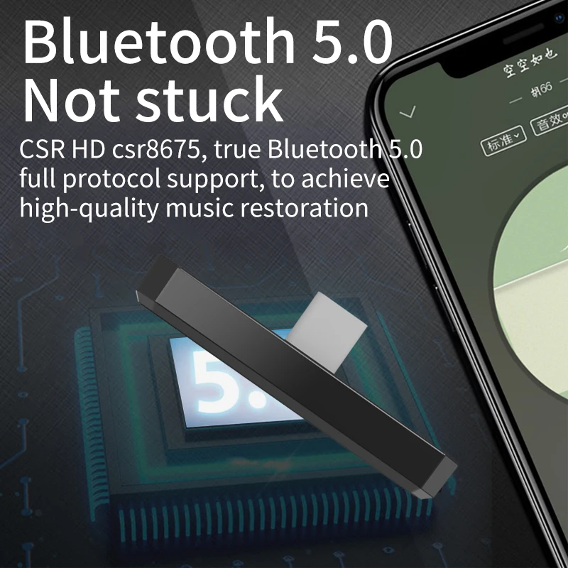 Bluetooth 5 0 беспроводной аудиопередатчик APTX HD/LL USB Type C|Беспроводные адаптеры| |