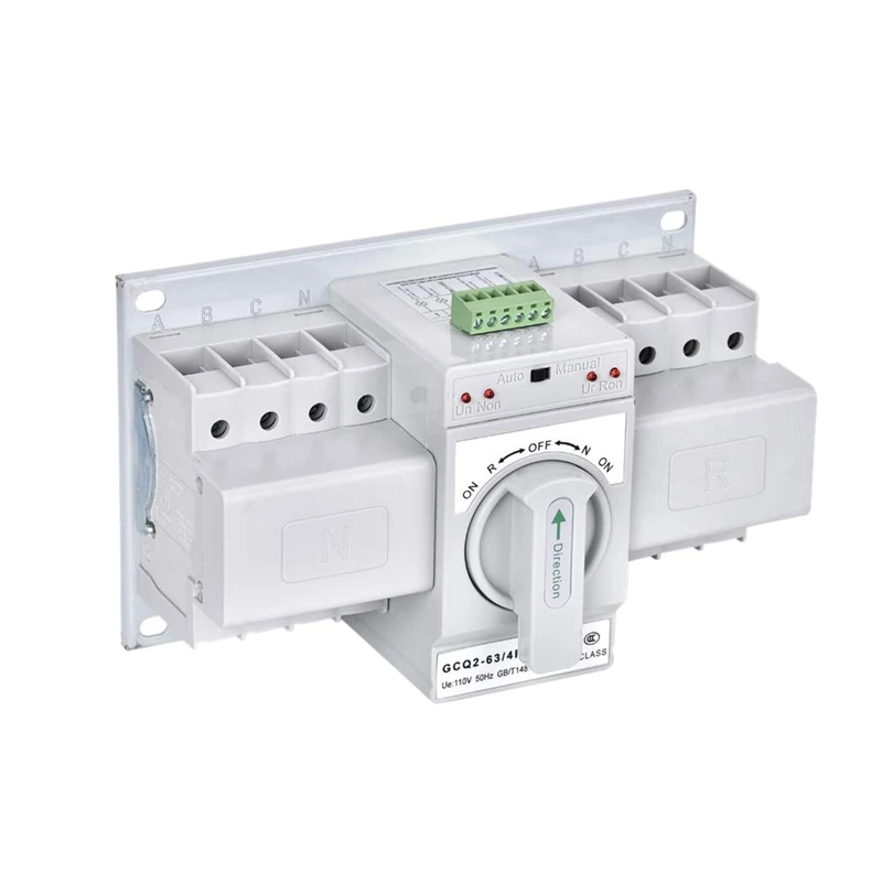 

110V 50/60HZ 63A 4P CB Level Self Cast Conversion Mini Dual Power Automatic Transfer Switches ATS