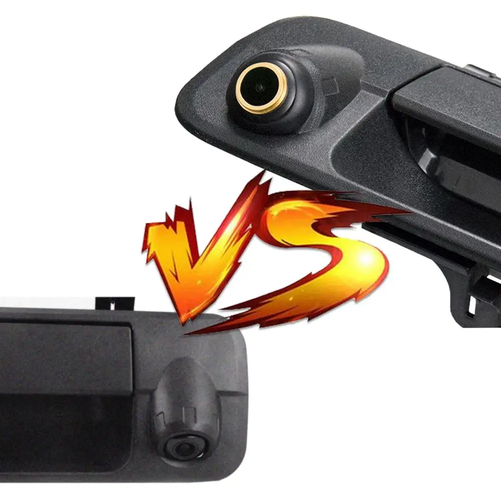 HD 1280x720P Car trunk handle parking Backup Rear View Camera for Toyota Tacoma 2016-2018 Toyota Tundra 2007-2013
