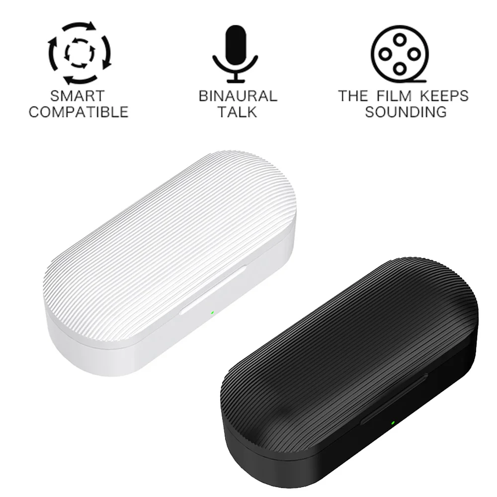 Беспроводные Bluetooth наушники с микрофоном Спортивные шумоподавлением сенсорным