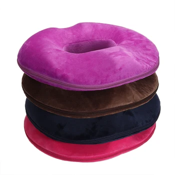 

New Soft Donut Ring Seat Cushion Memory Foam Orthopaedic Relief Seat Cushion Tail Bone Coccyx Pain Hemorrhoid Cushion