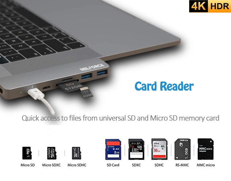 Док станция с двумя портами USB type C и hdmi портами|USB-хабы| |