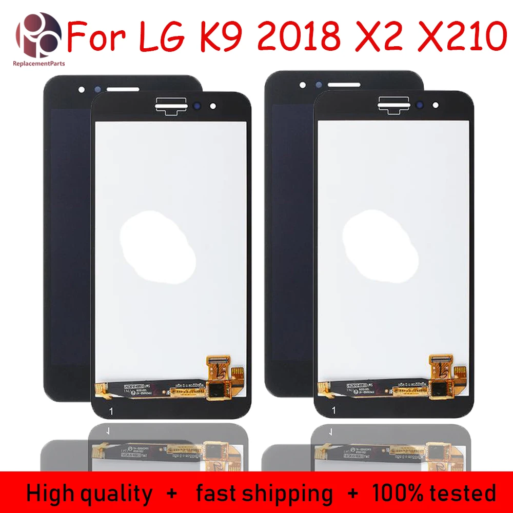 10Pcs 100% Tested For LG K9 X2 X210 No dead pixel LCD Display Screen Touch Panel Digitizer Assembly + Free tools Replacement | Мобильные