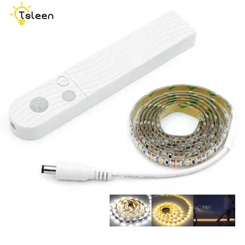 

PIR Motion Sensor 5V For Kitchen LED Strip Under Bedside Bedroom Cabinet Light 2835 Waterproof Night Security Lamp 1m 2m 3m