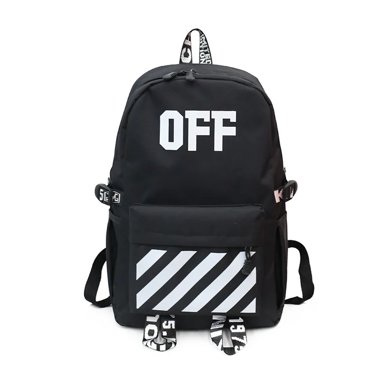 

2018 New Style College Style Large Capacity Outdoor Backpack Fashion Lettered Cartoon Printed Backpack