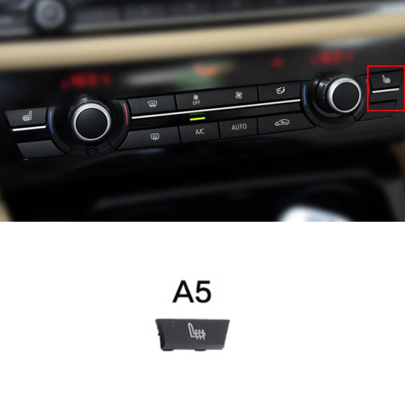 Регулятор громкости сиденья кондиционера для BMW 5 6 7 Series 520 523 525 528 530 535 535GT 730 740 750
