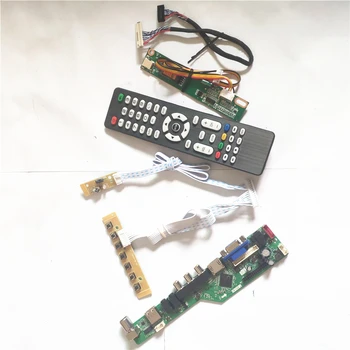 

For LP150X1-F2IB/G2CP/J2QT 1CCFL LVDS 20Pin LCD panel Inverter+Remote+keyboard HDMI VGA AV USB RF T.V53 drive card board DIY kit