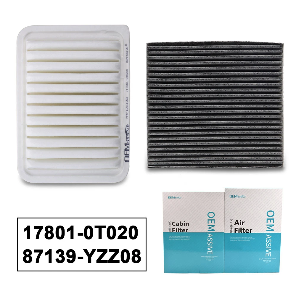 Combo Set Cabin Air filter and Engine Air filter for Toyota Corolla