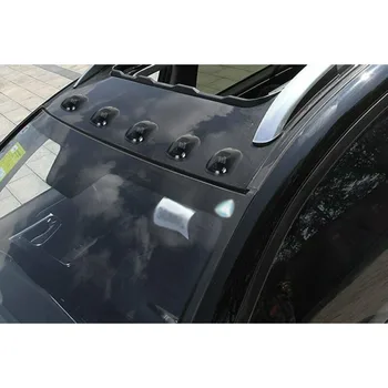 

5pcs Cab Roof Light Amber 12 Amber LED Lights Cab Roof Top Marker Running Lights Smoked Lens For Ford SUV Truck