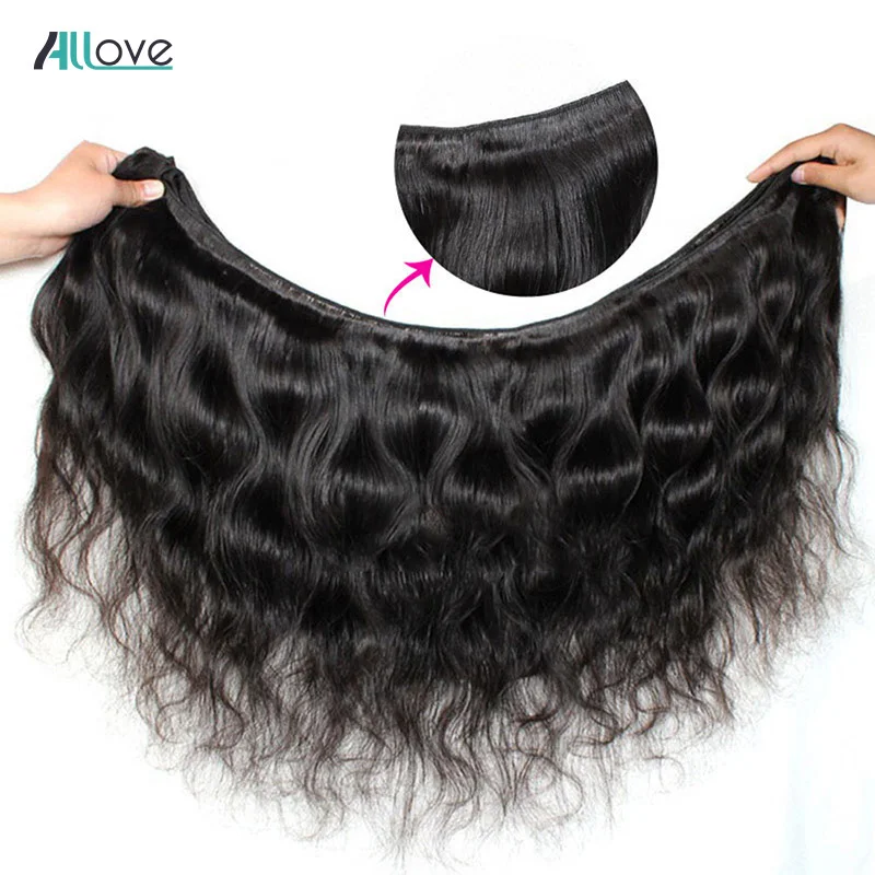 Allove 3 Bundles Body Wave Hair Bundles 8-28inch Malaysian Hair Weave Bundles Natural Human Hair Bundles Extensions Non Remy Allove 3 Bundles Body Wave Hair Bundles 8-28inch Malaysian Hair Weave Bundles Natural Human Hair Bundles Extensions Non Remy