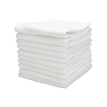

5Pcs Washable 3-Layers Baby Piss Mat Breathable Baby Piss Mat Waterproof Piss Mat Cotton Piss Pad(White)