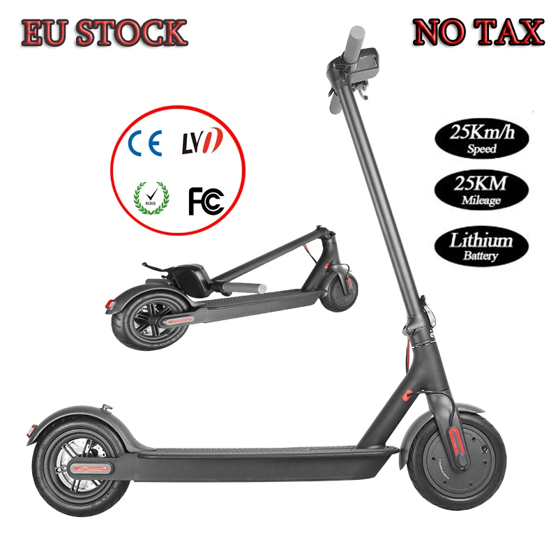 US $299.99 No Tax    EU  UK  US Warehouse Hot Electric Scooter For 85inch Wide Wheel Bicycle Scooter 78Ah 250W With App LWT