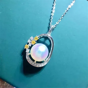 

S925 Sterling Silver Material Pendant Clasp Pearl Pinch Clip Bail Pendant Connectors Bail Beads Jewelry Findings Accessories