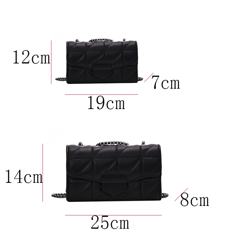 Goedkoop Crossbody Tassen Voor Vrouwen Vintage Pu Lederen Handtas Kleine Keten Schoudertas Diamant Rooster Hasp Handvat Tassen Sac Belangrijkste Femme