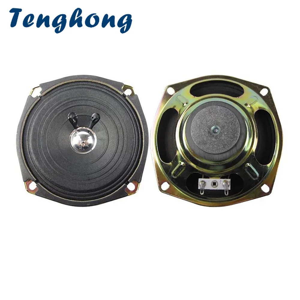 Tenghong 2Pcs 5Inch 4Ohm 8Ohm Speaker Driver Audio Full Range Speaker 45 Colonna Magnetica Per Altoparlanti Per Home Theater Fai Da Te
