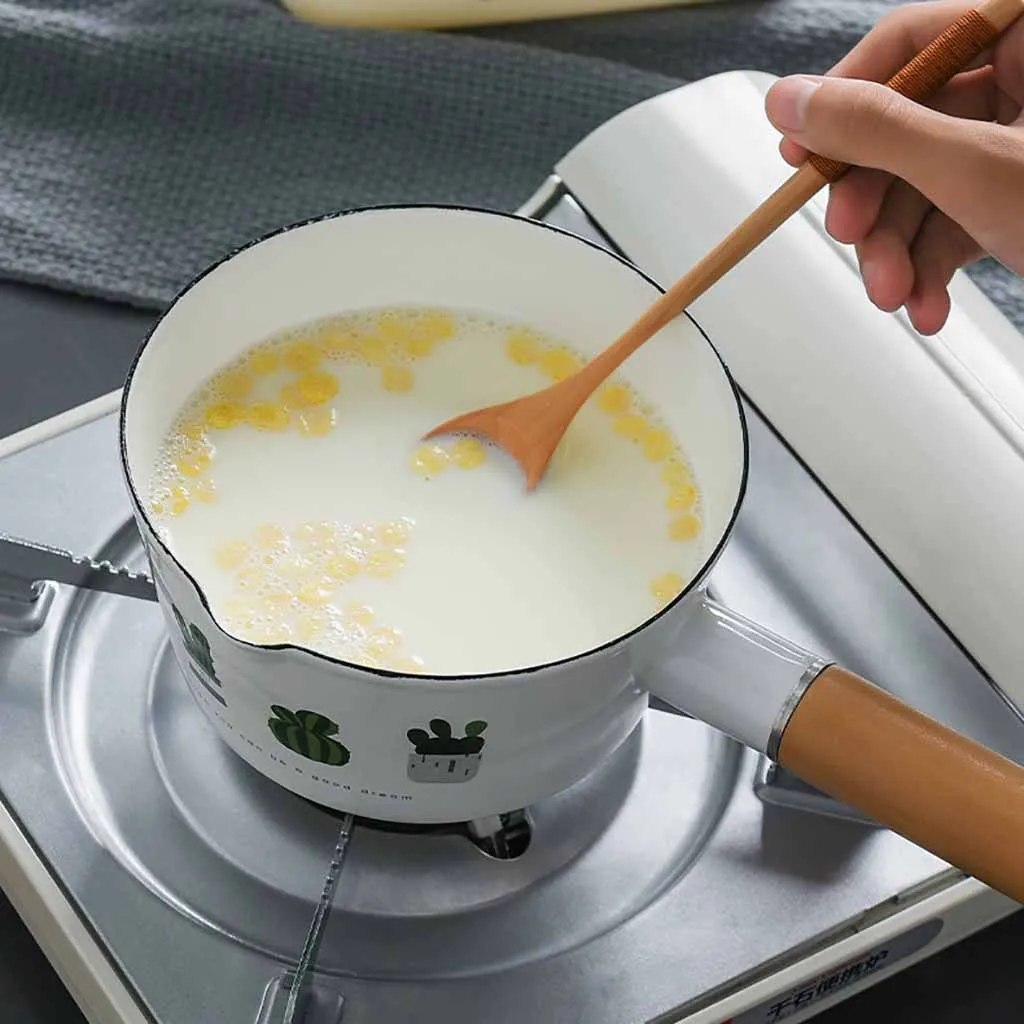 Мини-ковш для молока кастрюля для кипячения супа практичная антипригарная Кастрюля для приготовления кастрюль антипригарная горячая Распродажа Жарка с керамическим покрытием