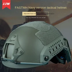 Casque de protection rapide MH Navy, casque tactique d'extérieur CS Field, doublure en EPP, Suspension réglable 
