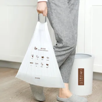 

90Pcs Degradable Classification Drawstring Garbage Bag Kitchen Garbage Sorting Bag Portable Drawstring Large Capacity Trash Bag