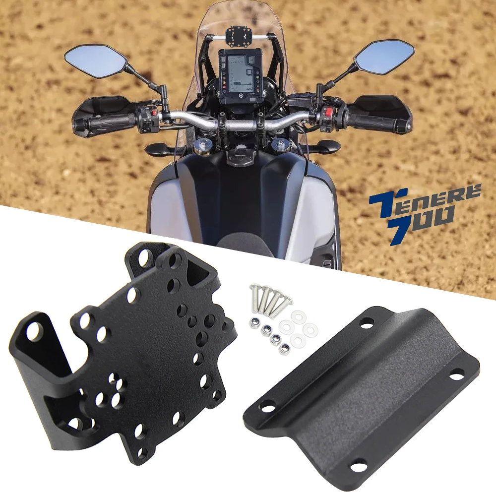 

Motorcycle Navigation Bracket Mobile Phone GPS Plate Bracket Phone Holder USB For Yamaha Tenere 700 TENERE 700 Tenere700