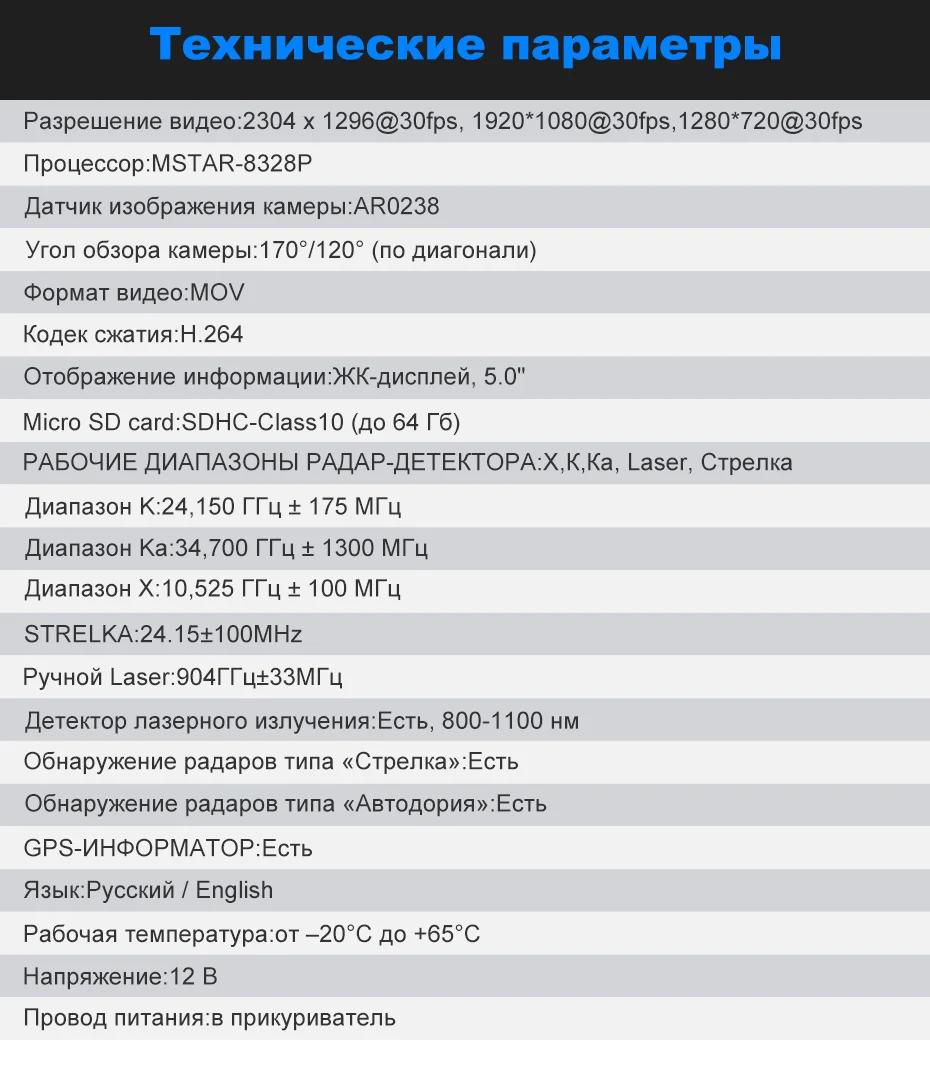 Junsun L11 камера заднего вида камера регистратор 3 в 1 Видеорегистратор с радар-детектором gps Full HD 2304 × 1296 P/1080 P радар детектор зеркало заднего вида