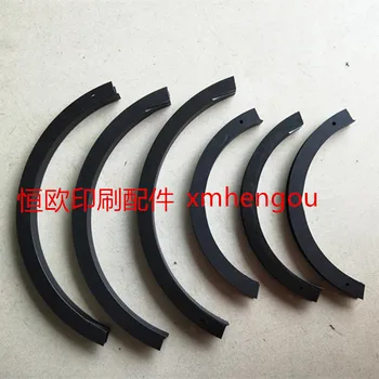 

4 Pieces high quality KBA 105 142 104 74 75 162 Ink Baffle Black Ink Fountain End Plate For KBA 105 Printing Machine Parts