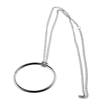 

Large Magic Knot Magic Toys Tomorrow Ring Silver Magic Ring Props Close-Up Magic Tricks Classic Toys