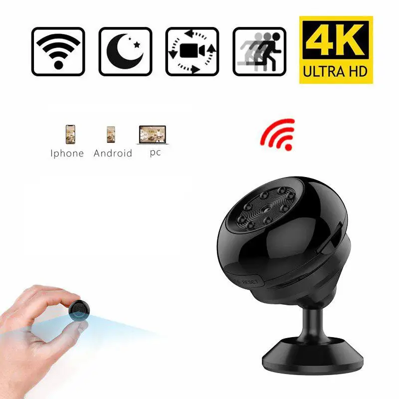 

Studyset HD 1080P 4K Sport Night Vision WiFi Camera Motion Detection Video Audio Recorder IP Camera 2 Million Pixels