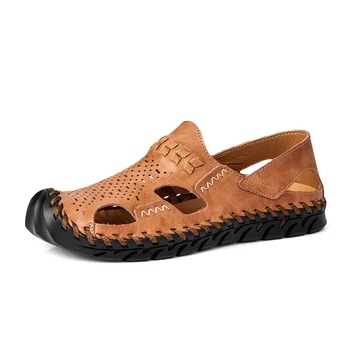

sandalen 2020 deportivas beach mens work casual cuero mens shoes transpirables sandale 2019 para masculina for platform sandals